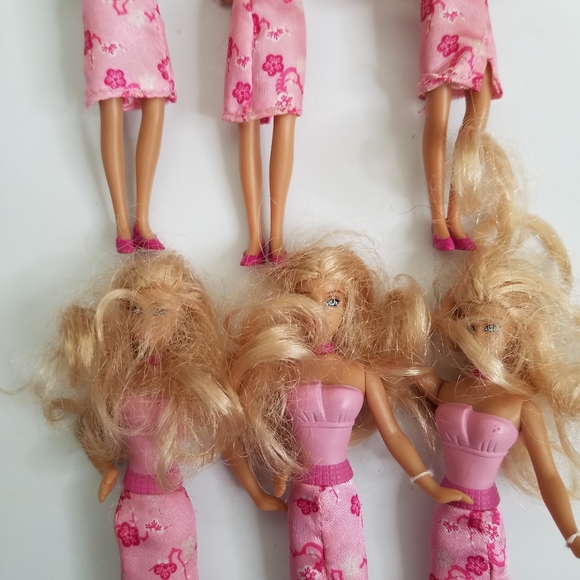 Barbie Other - Lot of 6 2008 Barbie Doll McDonalds Happy Meal Toy